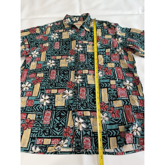 Reyn Spooner Hawaiian Aloha Shirt Disney Lilo & Stitch Rayon Size S RARE - Picture 6 of 7